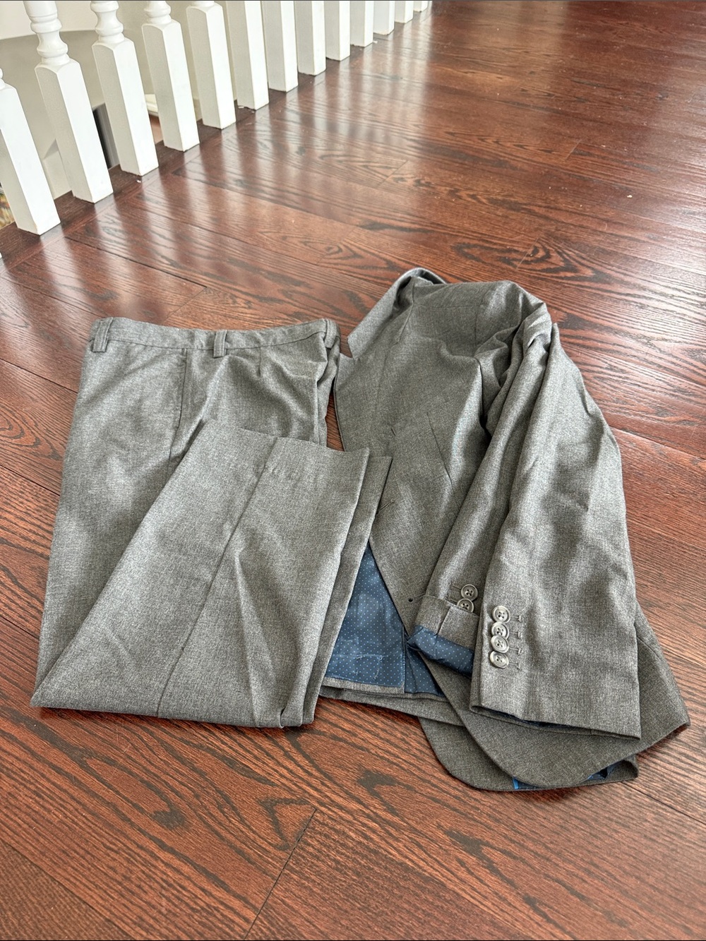 Cat & Jack Gray Boys Matching Suit Jacket and Pants